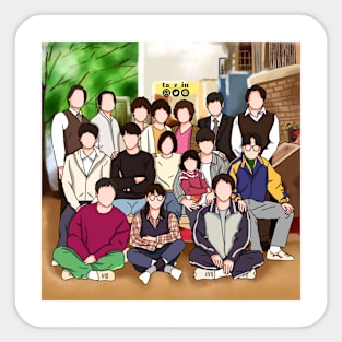 Reply 1988 FAMILY POTRAIT Sticker